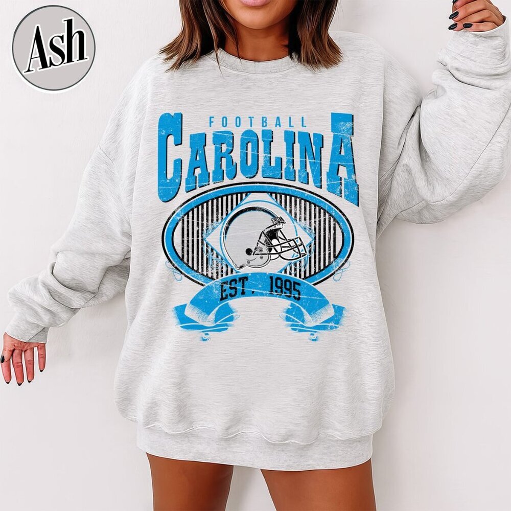 Carolina Football Vintage Style Crewneck Sweatshirt 17